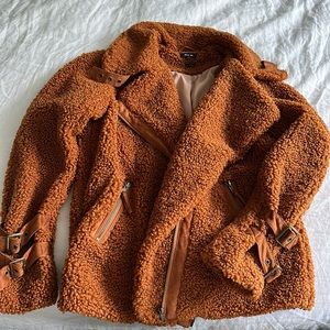 Miss me fuzzy jacket